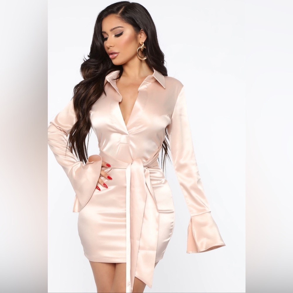 Satin dress